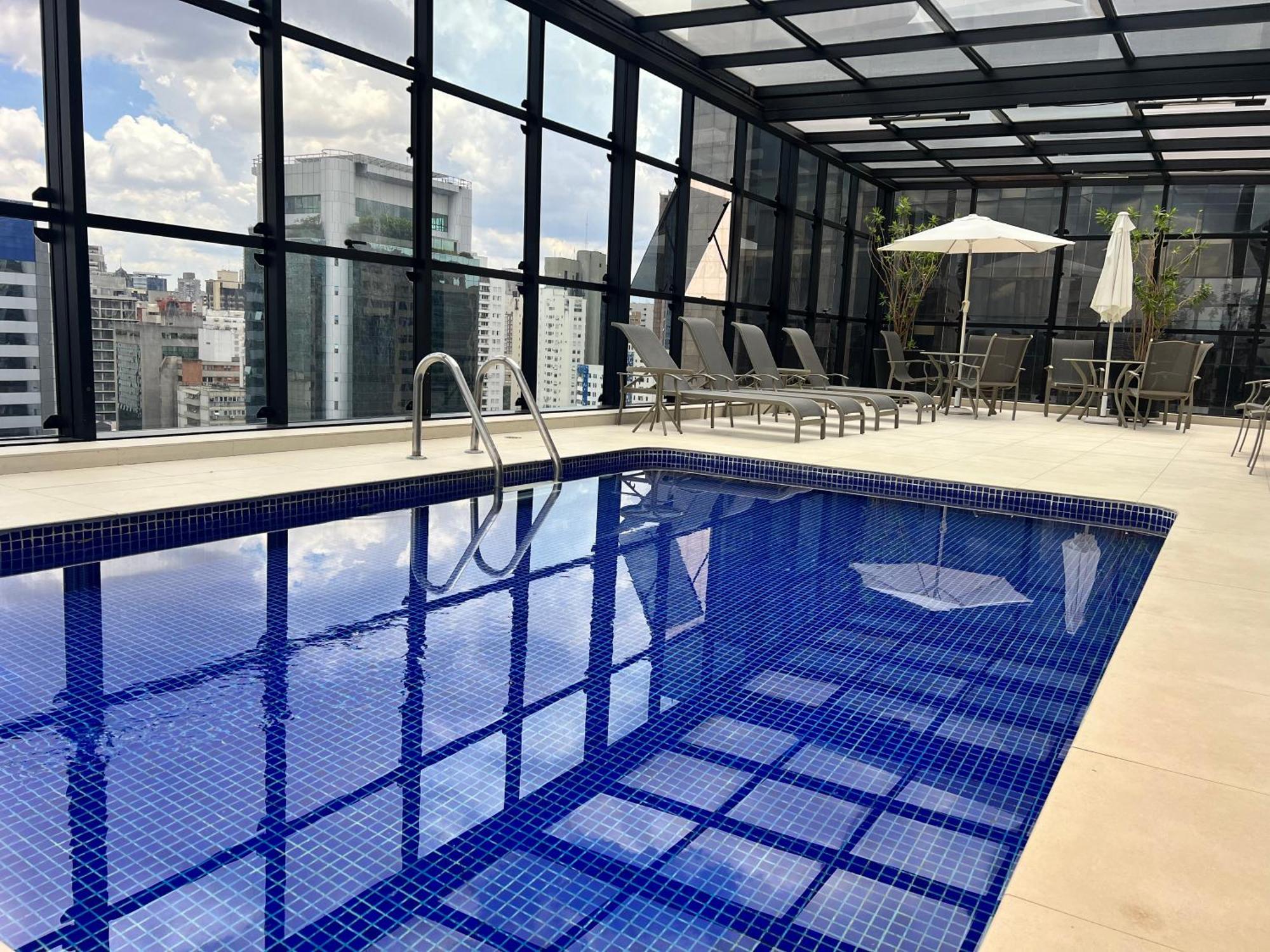 Flat-Hotel Faria Lima Itaim Sao Paulo, Garagem Inclusa ! Exterior foto